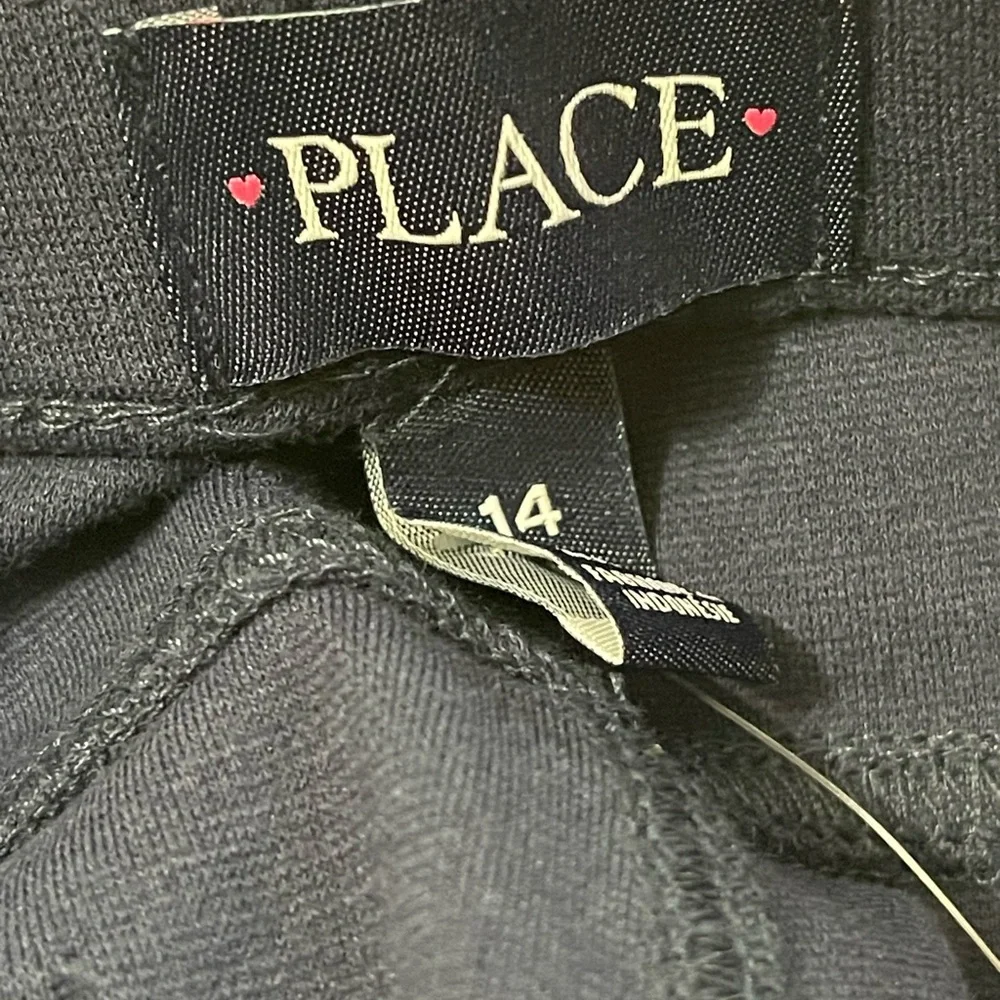 The Children's Place Navy Blue uniform ponte knit pull on leggings